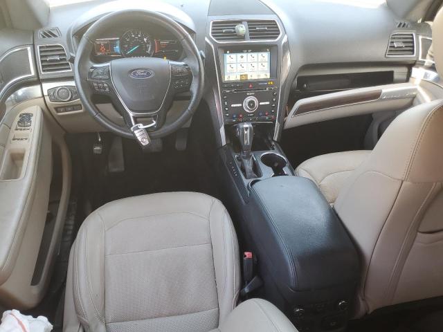 1FM5K7F86JGB74360 - 2018 FORD EXPLORER LIMITED CREAM photo 8