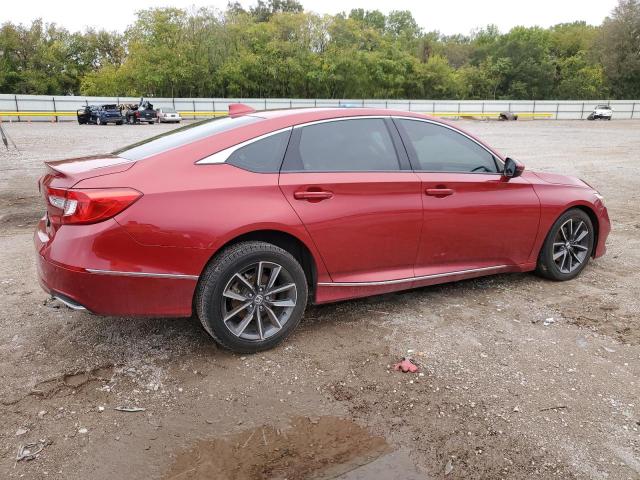 1HGCV1F59MA100817 - 2021 HONDA ACCORD EXL RED photo 3