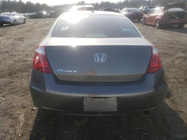 1HGCS12858A020347 - 2008 HONDA ACCORD EXL GRAY photo 6