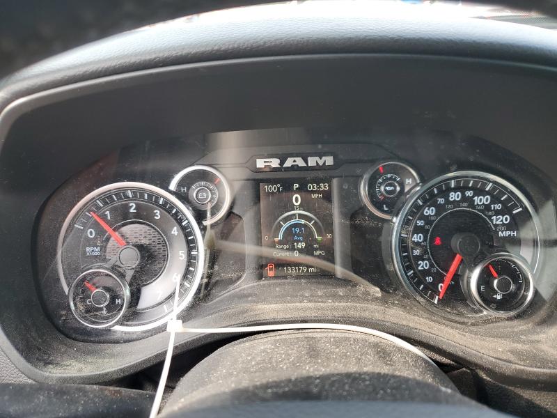 1C6RREFT7KN801078 - 2019 RAM 1500 BIG HORN/LONE STAR GRAY photo 9