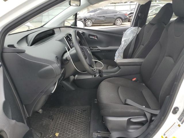 JTDKAMFU6N3182140 - 2022 TOYOTA PRIUS NIGHT SHADE Biały zdjęcie 7