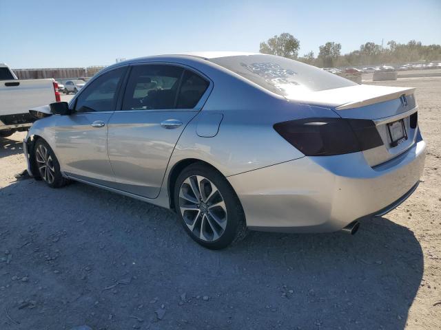 1HGCR2F56FA106975 - 2015 HONDA ACCORD SPORT SILVER photo 2