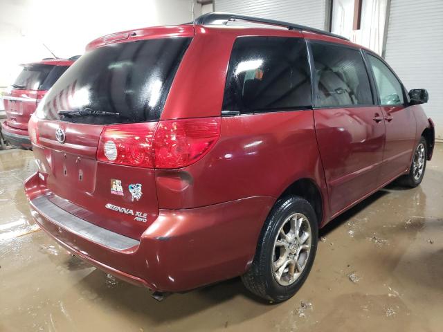 5TDBA22C76S057066 - 2006 TOYOTA SIENNA XLE RED photo 3