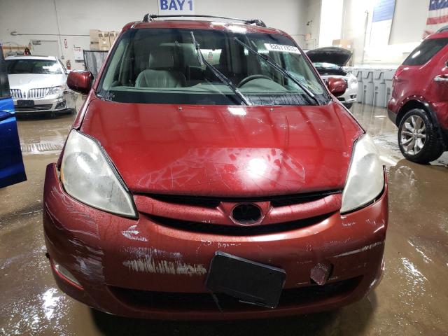 5TDBA22C76S057066 - 2006 TOYOTA SIENNA XLE RED photo 5