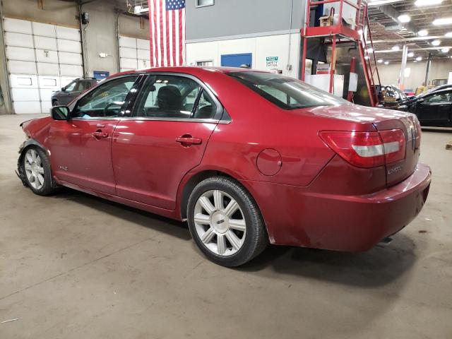 3LNHM26T39R610424 - 2009 LINCOLN MKZ MAROON photo 2