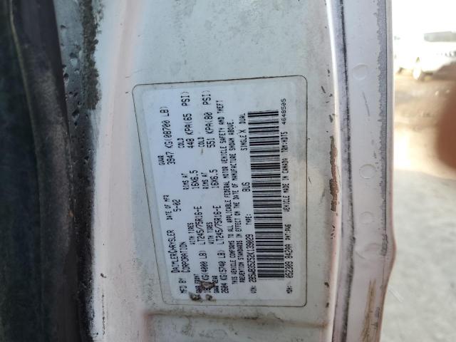 2B5WB35Z52K139029 - 2002 DODGE RAM WAGON B3500 WHITE photo 12