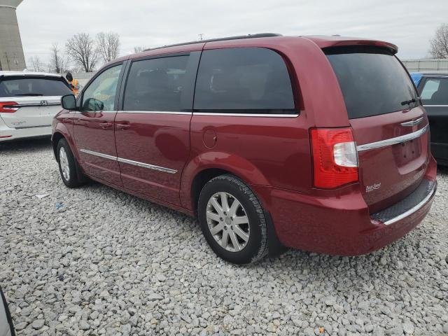 2C4RC1BG2ER368255 - 2014 CHRYSLER TOWN & COU TOURING RED photo 2