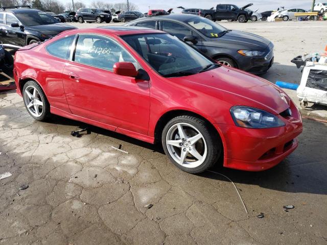 JH4DC53036S013239 - 2006 ACURA RSX TYPE-S RED photo 4