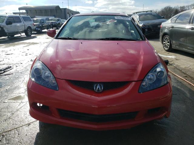 JH4DC53036S013239 - 2006 ACURA RSX TYPE-S RED photo 5