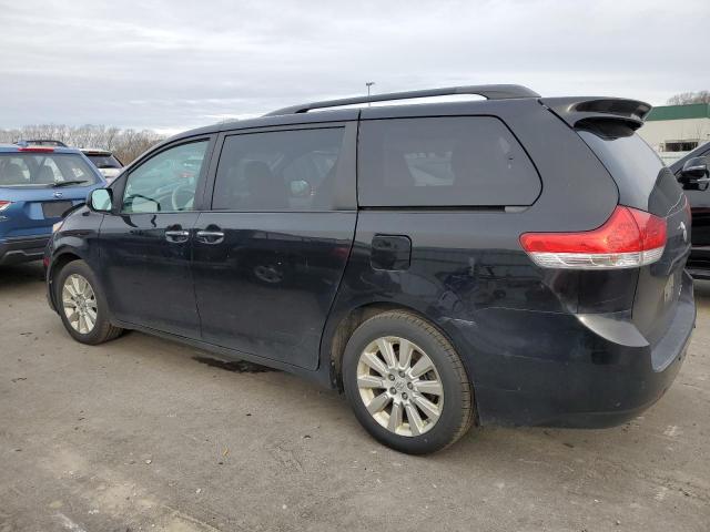 5TDDK3DC0ES076551 - 2014 TOYOTA SIENNA XLE BLACK photo 2