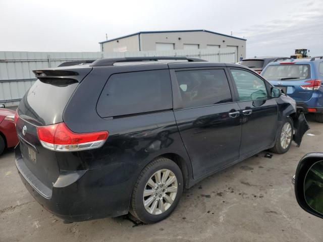 5TDDK3DC0ES076551 - 2014 TOYOTA SIENNA XLE BLACK photo 3