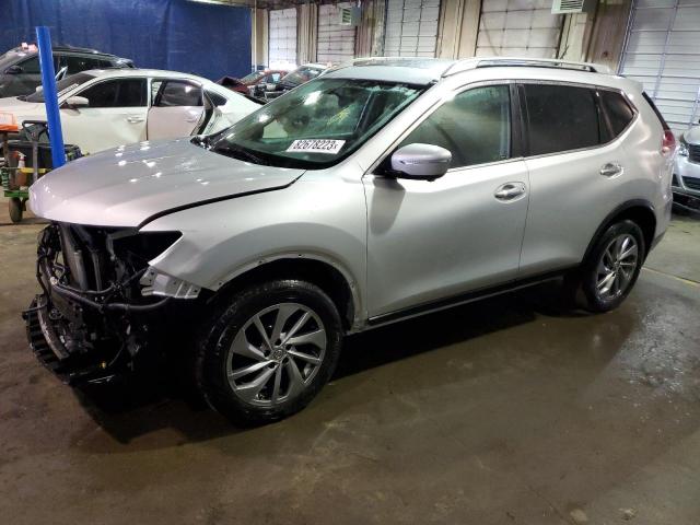 5N1AT2MV8FC866223 - 2015 NISSAN ROGUE S SILVER photo 1