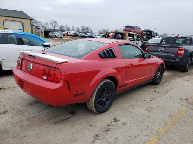 1ZVFT80N475281662 - 2007 FORD MUSTANG RED photo 3