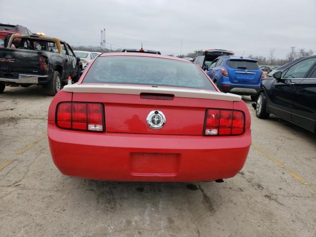 1ZVFT80N475281662 - 2007 FORD MUSTANG RED photo 6