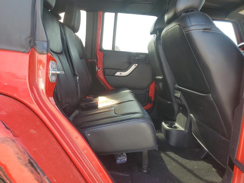 1C4HJWEG1JL919160 - 2018 JEEP WRANGLER U SAHARA Қызыл фото 10