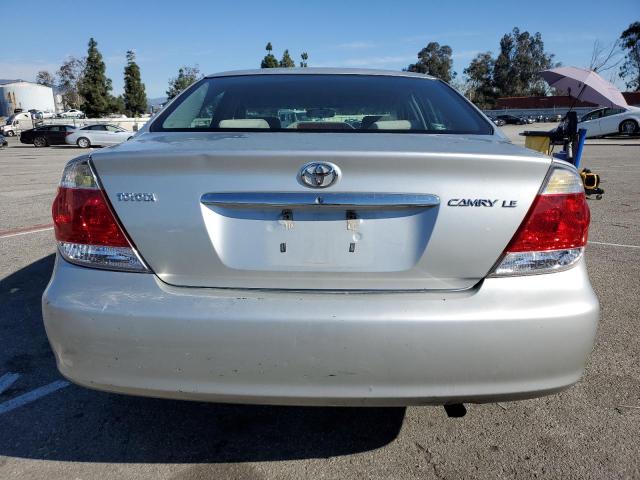 4T1BE30K35U523201 - 2005 TOYOTA CAMRY LE SILVER photo 6