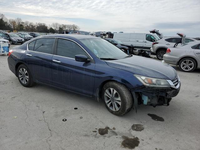 1HGCR2F38DA082853 - 2013 HONDA ACCORD LX ლურჯი ფოტო 4