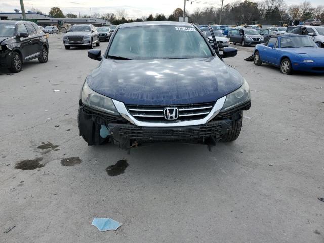 1HGCR2F38DA082853 - 2013 HONDA ACCORD LX ლურჯი ფოტო 5