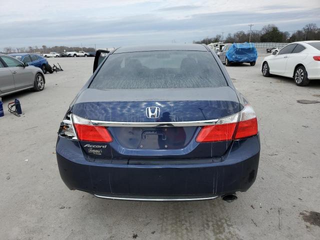 1HGCR2F38DA082853 - 2013 HONDA ACCORD LX ლურჯი ფოტო 6