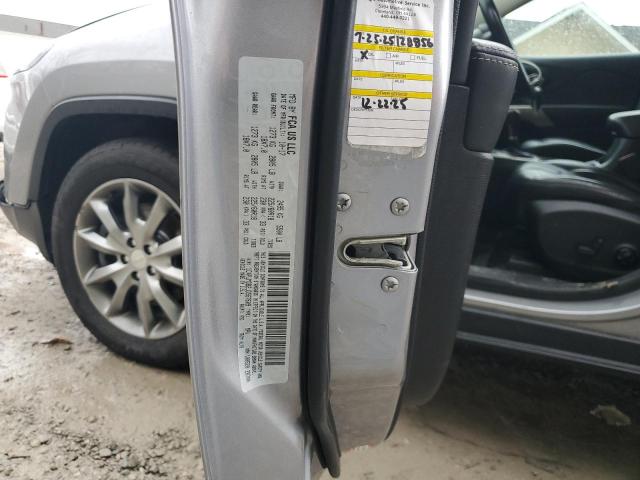 1C4PJMDB2JD567609 - 2018 JEEP CHEROKEE LIMITED ვერცხლისფერი ფოტო 13