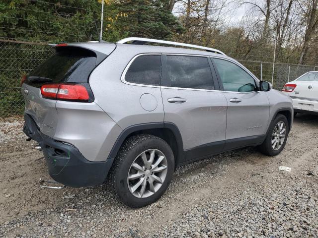 1C4PJMDB2JD567609 - 2018 JEEP CHEROKEE LIMITED ვერცხლისფერი ფოტო 3