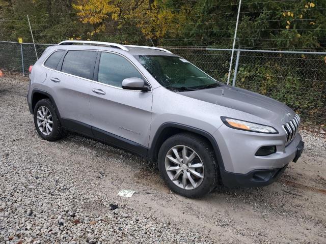 1C4PJMDB2JD567609 - 2018 JEEP CHEROKEE LIMITED ვერცხლისფერი ფოტო 4