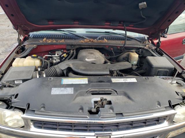 1GNEK13T41R147521 - 2001 CHEVROLET TAHOE K1500 BURGUNDY photo 11