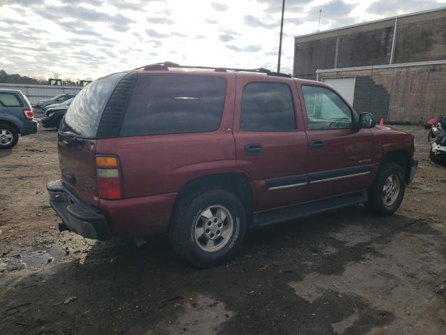 1GNEK13T41R147521 - 2001 CHEVROLET TAHOE K1500 BURGUNDY photo 3