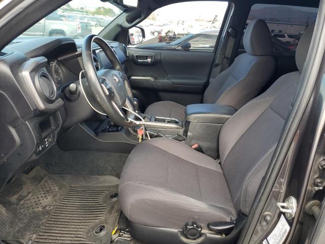 3TMBZ5DNXJM012785 - 2018 TOYOTA TACOMA DOUBLE CAB GRAY photo 7
