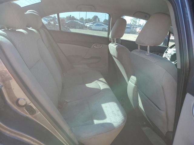 19XFB2E5XFE025881 - 2015 HONDA CIVIC LX GRAY photo 10