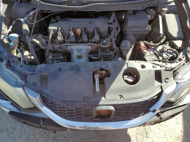 19XFB2E5XFE025881 - 2015 HONDA CIVIC LX GRAY photo 11