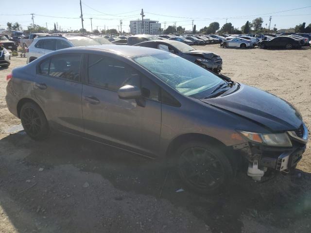 19XFB2E5XFE025881 - 2015 HONDA CIVIC LX GRAY photo 4