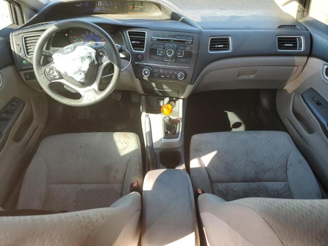 19XFB2E5XFE025881 - 2015 HONDA CIVIC LX GRAY photo 8