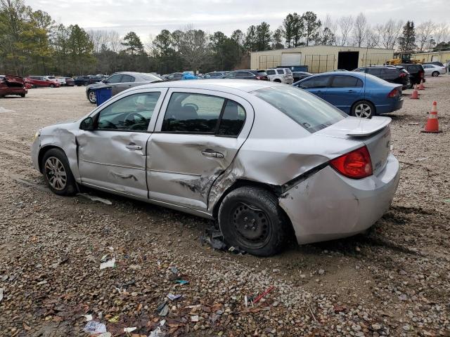 1G1AD5F5XA7112346 - 2010 CHEVROLET COBALT 1LT SILVER photo 2