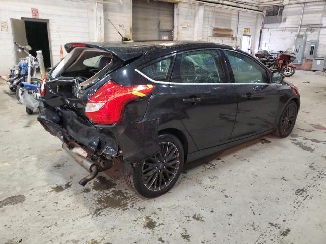 1FAHP3M24CL145742 - 2012 FORD FOCUS SEL BLACK photo 3