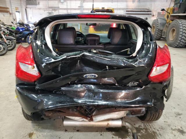 1FAHP3M24CL145742 - 2012 FORD FOCUS SEL BLACK photo 6