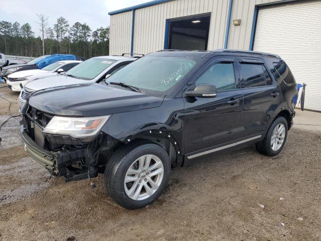 1FM5K8D80KGB46628 - 2019 FORD EXPLORER XLT BLACK photo 1