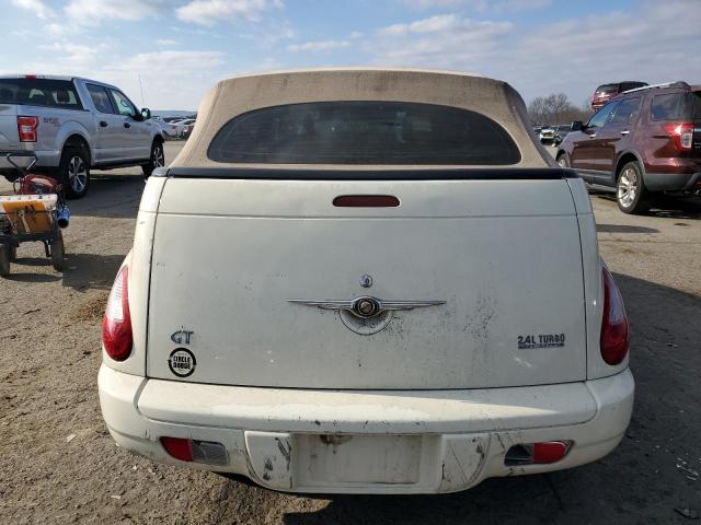 3C3HY75S16T375264 - 2006 CHRYSLER PT CRUISER GT WHITE photo 6