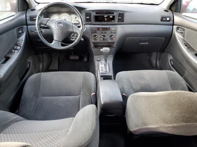 1NXBR32E56Z726653 - 2006 TOYOTA COROLLA CE მუქწითელი ფოტო 8