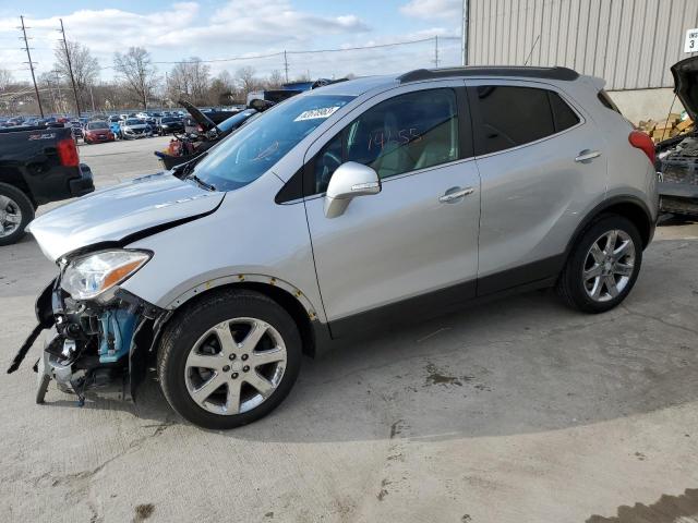 KL4CJCSB2GB730592 - 2016 BUICK ENCORE SILVER photo 1