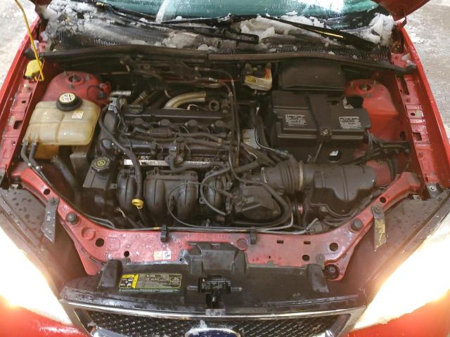 1FAFP34N17W275435 - 2007 FORD FOCUS ZX4 RED photo 11