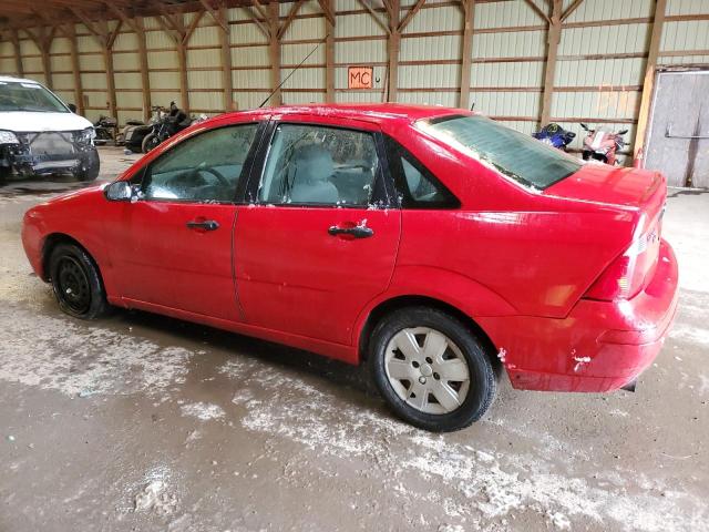 1FAFP34N17W275435 - 2007 FORD FOCUS ZX4 RED photo 2