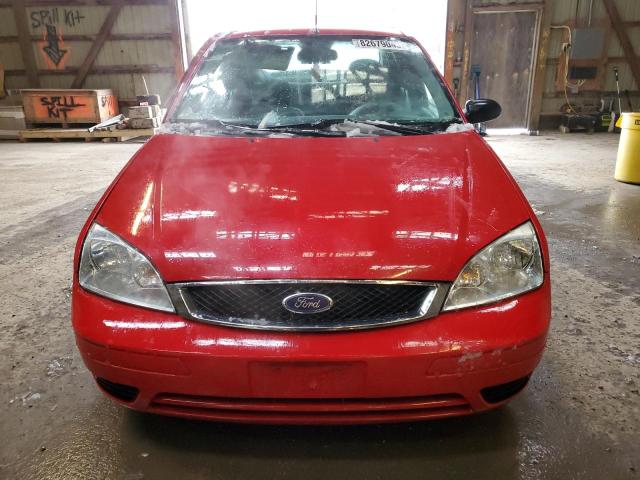 1FAFP34N17W275435 - 2007 FORD FOCUS ZX4 RED photo 5