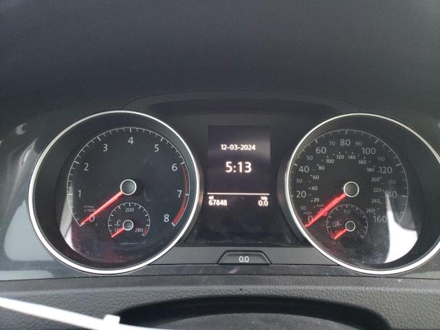 3VWW57AU4LM003617 - 2020 VOLKSWAGEN GOLF BLACK photo 9