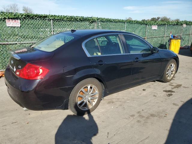 JNKBV61E78M215644 - 2008 INFINITI G35 BLACK photo 3