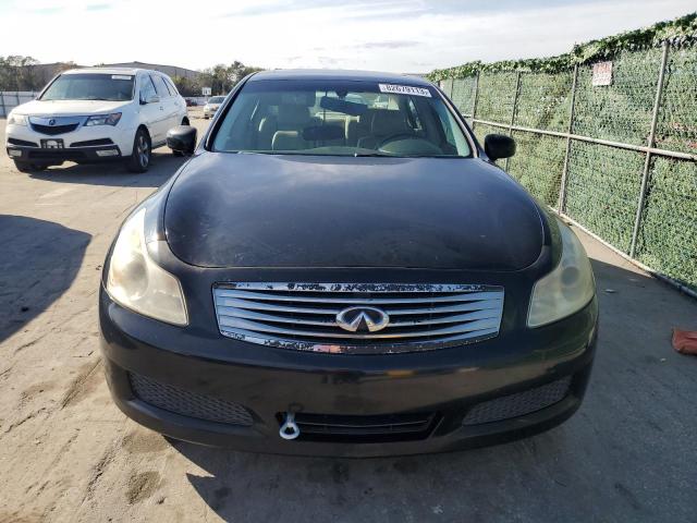 JNKBV61E78M215644 - 2008 INFINITI G35 BLACK photo 5