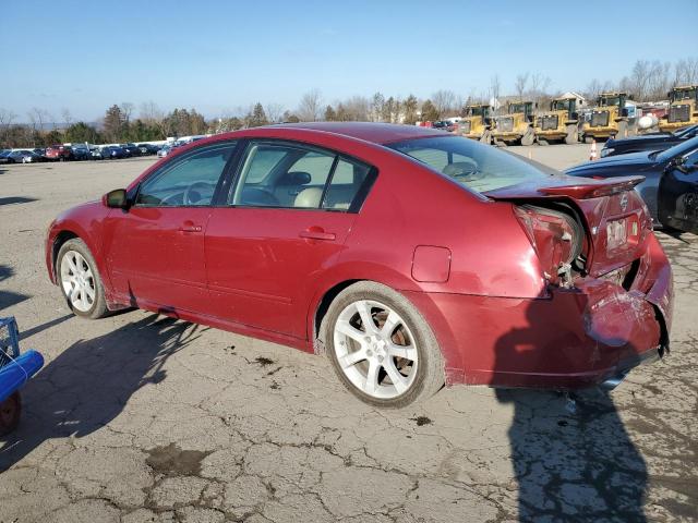 1N4BA41E57C858926 - 2007 NISSAN MAXIMA SE MAROON photo 2