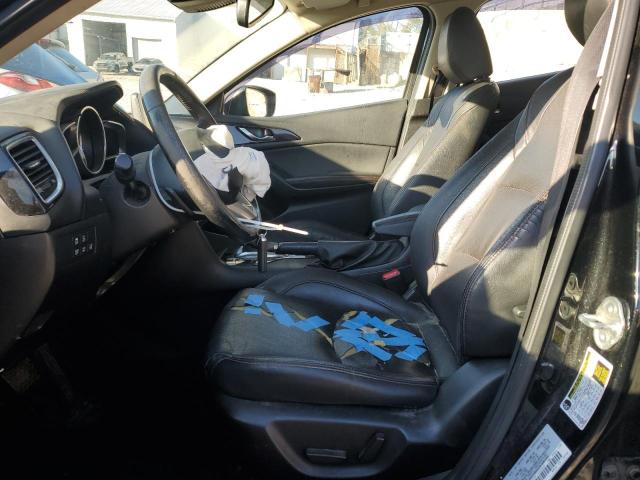JM1BM1M30F1230020 - 2015 MAZDA 3 GRAND TOURING BLACK photo 7