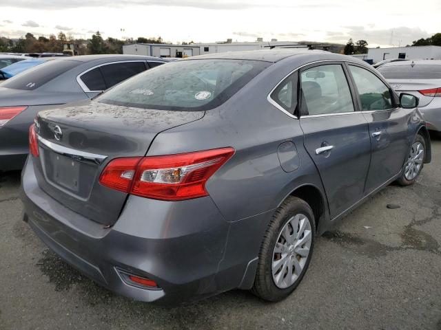 3N1AB7AP5GY322543 - 2016 NISSAN SENTRA S GRAY photo 3