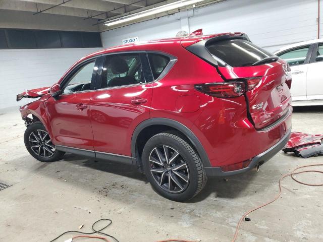 JM3KFBDM8J0300295 - 2018 MAZDA CX-5 GRAND TOURING RED photo 2